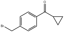 (4-(溴甲基)苯基)(环丙基)甲酮, 35981-66-9, 结构式