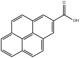 2-ピレンカルボン酸 化学構造式