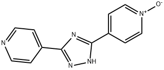 Pyridine, 4-[5-(4-pyridinyl)-1H-1,2,4-triazol-3-yl]-, 1-oxide Structure