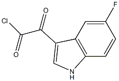 1H-Indole-3-acetyl chloride, 5-fluoro-a-oxo-