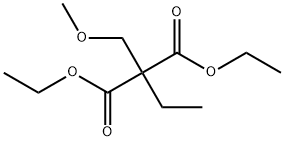 DIETHYL 2-ETHYL-2-(METHOXYMETHYL)-MALONATE Structure