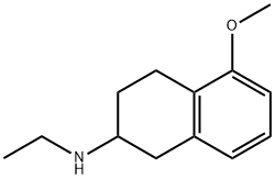 N-Ethyl-5-methoxy-1,2,3,4-tetrahydronaphthalen-2-amine Struktur