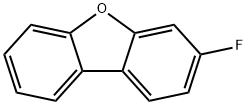 3-フルオロジベンゾフラン 化学構造式