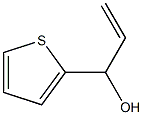 1-(thiophen-2-yl)prop-2-en-1-ol 化学構造式
