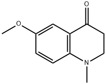 6-Methoxy-1-methyl-2,3-dihydro-1H-quinolin-4-one Struktur