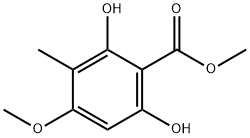 methyl 2,6-dihydroxy-4-methoxy-3-methylbenzoate 结构式