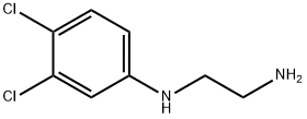 N'-(3,4-dichlorophenyl)ethane-1,2-diamine Struktur
