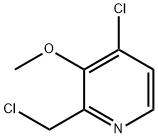 4-氯-3-甲氧基-2-氯甲基吡啶, 409098-85-7, 结构式