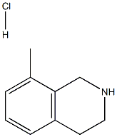 8-Methyl-1,2,3,4-tetrahydroisoquinoline hydrochloride,41565-83-7,结构式