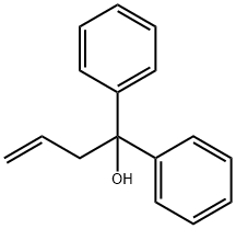 1,1-二苯基-3-丁烯-1-醇, 4165-79-1, 结构式