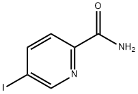 5-iodo-2-Pyridinecarboxamide 化学構造式