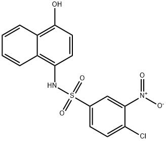 420092-79-1 4-Chloro-N-(4-hydroxy-1-naphthalenyl)-3-nitro-benzenesulfonamide