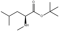 N-Methylleucin-tert-butylester Struktur