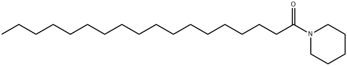 Stearoylpiperidide Struktur