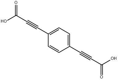 p-Phenylen-dipropiolsaeure Struktur