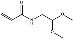 N-(2,2-二甲氧基乙基)-2-丙烯酰胺, 49707-23-5, 结构式