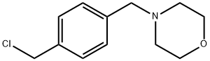 4-(4-(chloromethyl)benzyl)morpholine Structure