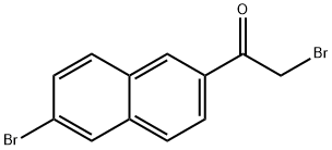 6-bromo-2-(bromoacetyl)naphthalene Struktur