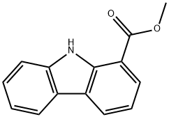 methyl 9H-carbazole-1-carboxylate 结构式