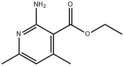 ethyl 2-amino-4,6-dimethylnicotinate Structure