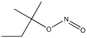 Nitrous acid 1,1-dimethylpropyl ester Structure