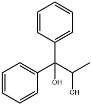 1,1-DIPHENYL-1,2-PROPANEDIOL Structure