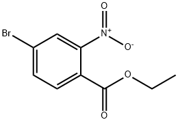 ethyl 4-bromo-2-nitrobenzoate Struktur