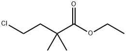4-氯-2,2-二甲基丁酸乙酯 结构式