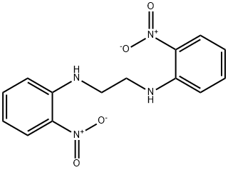 N,N'-BIS-(2-NITROPHENYL)-ETHYLENEDIAMINE Structure