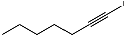 1-iodo-1-Heptyne Structure