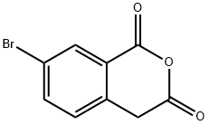 1H-2-Benzopyran-1,3(4H)-dione, 7-bromo-
 Structure