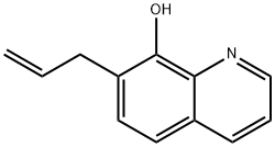 7-烯丙基-8-羟基喹啉 结构式