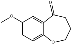 7-METHOXY-2,3,4,5-TETRAHYDRO-1-BENZOXEPIN-5-ONE Structure