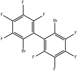 2,2 ′-二溴八氟联苯, 5576-19-2, 结构式