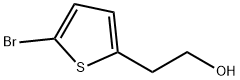 2-(5-bromothiophen-2-yl)ethanol 化学構造式