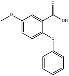 5-Methoxy-2-phenoxybenzoic acid,577973-42-3,结构式