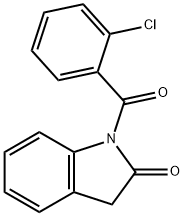 1-(2-Chlorobenzoyl)indolin-2-one Structure