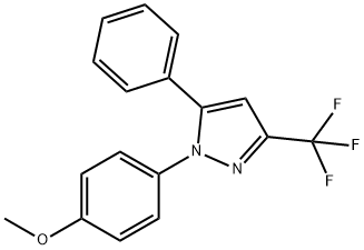 1-(4-methoxyphenyl)-5-phenyl-3-(trifluoromethyl)-1H-pyrazole|