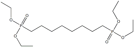 四乙基辛烷-1,8-二基双(膦酸酯), 5943-61-3, 结构式