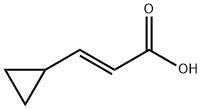 (trans)-3-cyclopropylacrylic acid Struktur