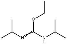 O-エチル-N,N'-ジイソプロピルイソ尿素 化学構造式
