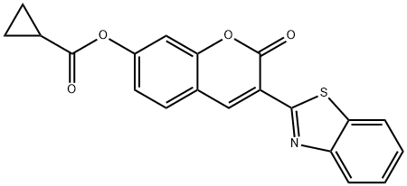 618391-68-7 3-(1,3-benzothiazol-2-yl)-2-oxo-2H-chromen-7-yl cyclopropanecarboxylate