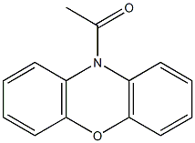 1-phenoxazin-10-ylethanone Struktur