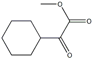 2-シクロヘキシル-2-オキソ酢酸メチル 化学構造式