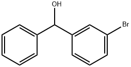 3-ブロモベンズヒドリルアルコール 化学構造式