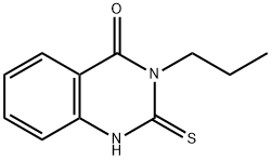 1,2-DIHYDRO-3-PROPYL-2-THIOXO-4(3H)-QUINAZOLINONE Struktur