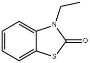 3-Ethyl-2,3-dihydrobenzothiazol-2-on Structure