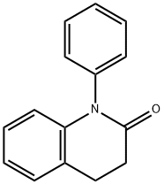 3,4-DIHYDRO-1-PHENYL-2(1H)-QUINOLINONE, 67176-93-6, 结构式