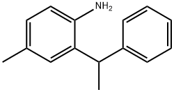 4-甲基-2-(1-苯乙基)- 苯胺, 70660-38-7, 结构式