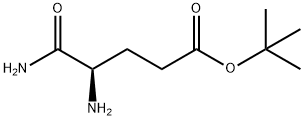 tert-butyl (4R)-4,5-diamino-5-oxopentanoate 化学構造式